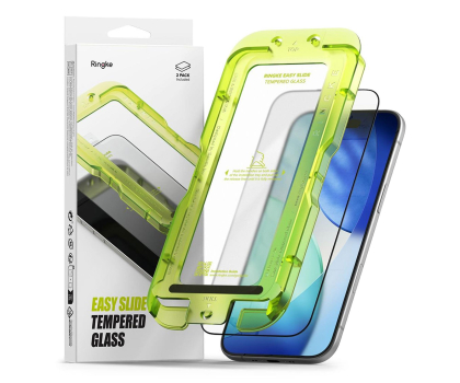Szkło i folia ochronna Ringke Easy Slide 2-Pack do Iphone 17 Air Black 8800328812314